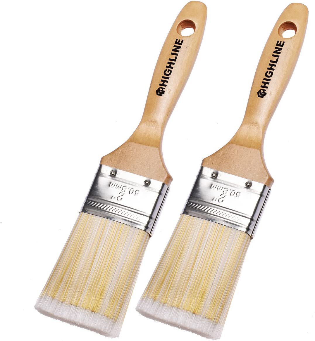 2 Pack - 2 Wide Highline Premium Bristle Paint Brushe – HILLTOP PRODUCT